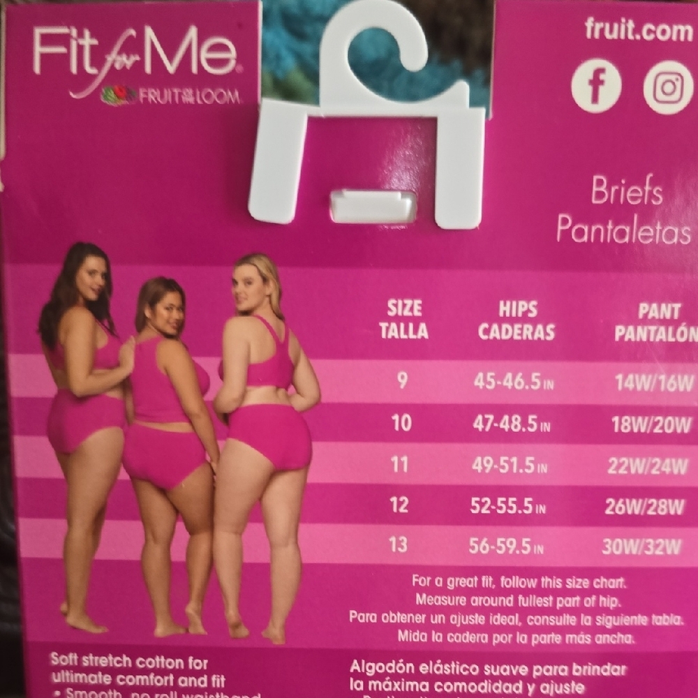 Women's Cotton Stretch Briefs - Pink, White, Blue, Black - Picture 9 of 11
